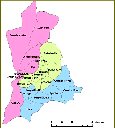 Anambra Map