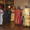 AFAM members dancing at a wedding ceremony